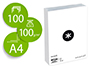 PAPEL LIDERPAPEL A4 ANTARTIK 100G/M2 LISO BLANCO PAQUETE DE 100 HOJAS