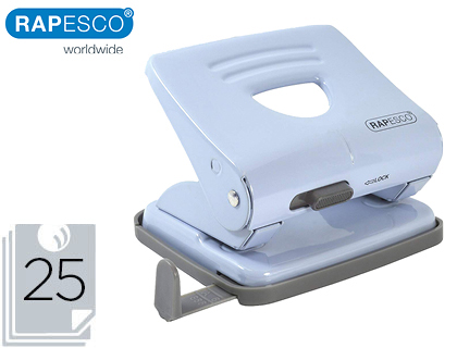 TALADRADOR RAPESCO 825 METAL AZUL 2 TALADROS CAPACIDAD 25 HOJAS