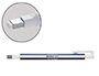 PORTAGOMAS TOMBOW CON CLIP MONO ZERO PUNTA RECTANGULAR 2,5X5 MM