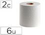 PAPEL SECAMANOS DAHI 2 CAPAS CELULOSA LISA 210 MM X 150 MT PAQUETE DE 6 ROLLOS