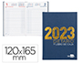 DIETARIO LIDERPAPEL 12X16,5 CM 2023 OCTAVO PAPEL 70 GR COLOR AZUL