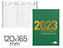 DIETARIO LIDERPAPEL 12X16,5 CM 2023 OCTAVO PAPEL 70 GR COLOR VERDE