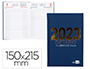 DIETARIO LIDERPAPEL 15X21,5 CM 2023 CUARTO PAPEL 70 GR COLOR AZUL