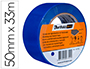 CINTA ADHESIVA TARIFOLD PARA MARCAJE Y SEALIZACION DE SUELO 33 MT X 50 MM COLOR AZUL