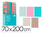 PAPEL DE REGALO LIDERPAPEL TODO AO ROLLO DE 70 X 200 CM SURTIDO B
