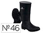 BOTAS DELTAPLUS DE SEGURIDAD STONE PVC NEGRO SUELA DE TACOS TALLA 46