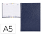 AGENDA ENCUADERNADA LIDERPAPEL CORFU 15X21 CM 2024 DIA PAGINA COLOR AZUL PAPEL 60 GR