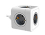 REGLETA Q-CONNECT DE CUBO ENCHUFE MULTIPLE POWER CUBE 5 EN 1 CABLE DE 1,4 MT 5 TOMAS DE CORRIENTE 75X75X112MM