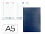 AGENDA ENCUADERNADA LIDERPAPEL CORFU 150X210 MM 2026 DIA PAGINA AZUL PAPEL 60 GR FSC