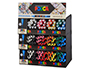 EXPOSITOR SOBREMESA MODULAR ROTULADOR UNI POSCA MARCADOR DE PINTURA PC-1M/PC-3M/PC-5M 112 UNIDADES COLORES SURTIDOS