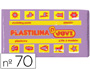 PLASTILINA JOVI 70 LILA UNIDAD TAMAO PEQUEO