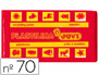 PLASTILINA JOVI 70 ROJO UNIDAD TAMAO PEQUEO