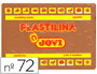 PLASTILINA JOVI 72 MARRON UNIDAD TAMAO GRANDE