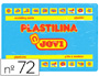 PLASTILINA JOVI 72 AZUL CLARO UNIDAD TAMAO GRANDE