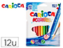 ROTULADOR CARIOCA AQUARELLE PUNTA DE PINCEL CAJA DE 12 COLORES SURTIDOS