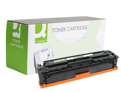 TONER Q-CONNECT COMPATIBLE HP CB540A COLOR LASER JET 1215/1515/1518 -2.200PAG- NEGRO