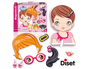 JUEGO DISET DIDACTICO MAGNETICO CAMBIA EL LOOK DE SARA