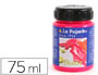 PINTURA ACRILICA LA PAJARITA F-04 MAGENTA FLUORESCENTE 75ML