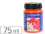 PINTURA ACRILICA LA PAJARITA F-02 NARANJA FLUORESCENTE 75ML