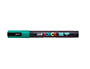 ROTULADOR UNI POSCA 0,9 - 1,3 MM PC-3M ESMERALDA